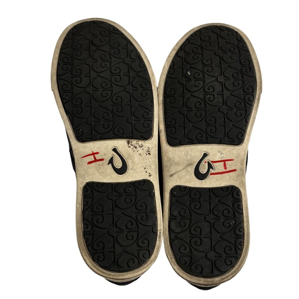 OluKai Women's Pavement Gray Pehuea Slip On Sneakers - Picture 8 of 11